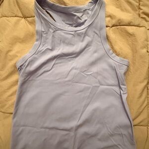 Lululemon lilac fitted tanktop